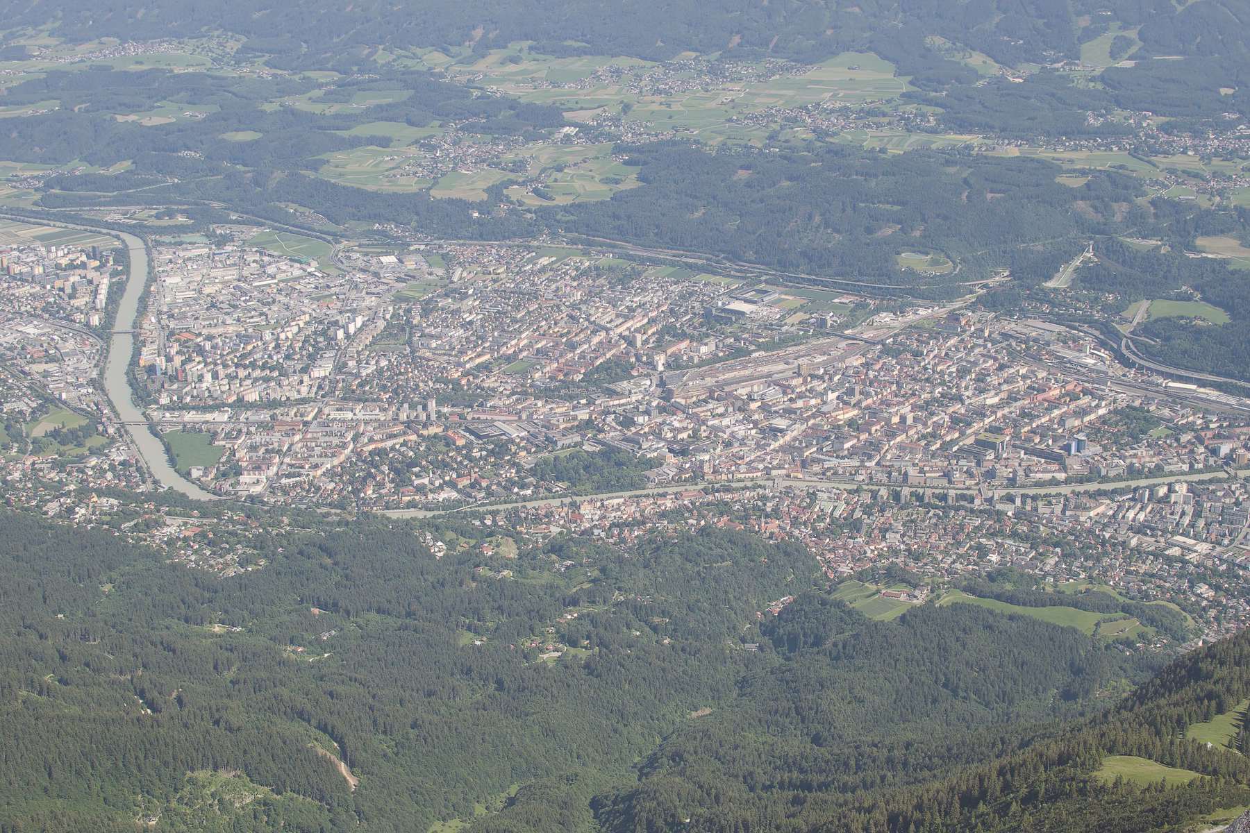 Cime alpine intorno a Innsbruck